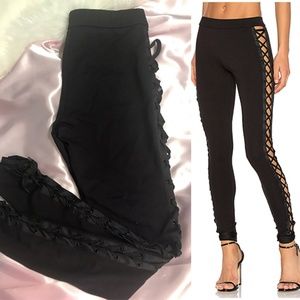FENTY X PUMA Lace Up Leggings BLACK